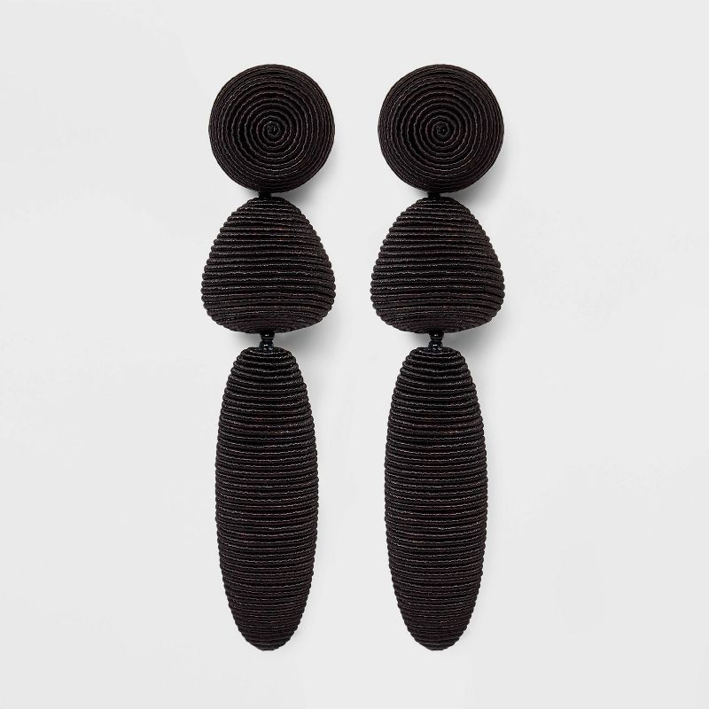 SUGARFIX by BaubleBar Threaded Statement Earrings, 1 of 5