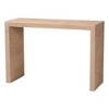 bali & pari Colandra Modern Bohemian Natural Brown Jute and Wood Console Table - 2 of 4