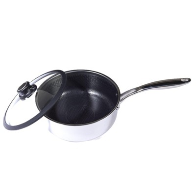 CeramicQR, Sauce Pan 6.5" dia. w/Lid