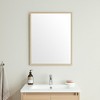 HomeRoots 42" Tan Framed Bathroom Vanity Mirror - 2 of 4