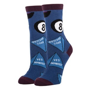 Oooh Yeah Women's Crew Socks (Ask Me) - 1 of 3