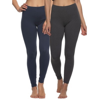 Inerzia 2 Pack Womens Joggers With Pockets High Waist Yoga Pants For Gym  And Workout Black And Charcoal Large : Target