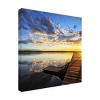 Trademark Fine Art - Beata Czyzowska Young Cloud Reflections Matted Framed Art - 2 of 4