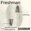 CUSHIONAIRE Women’s Freshman Canvas Lace-Up Sneaker with Memory Foam, Wide Widths Available | Casual Walking Shoes, Lightweight & Comfortable - 3 of 4