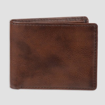 Men's X Capacity Bifold Wallet - Goodfellow & Co™ Brown