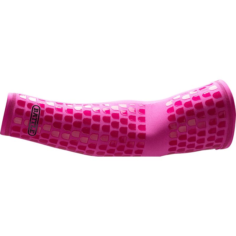 Battle Sports Ultra-Stick Football Full Arm Sleeve - Pink, 1 of 2