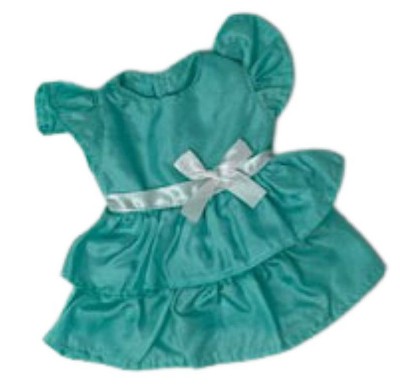 Doll Clothes Superstore Mint Green Ruffle Dress Fits 12 Inch Baby Alive And Little Baby Dolls
