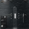 CASAINC 6-Spray Patterns 12 Inches Wall Mounted Rainfall Shower Faucet and Dual Shower Heads System With 6 Body Jets - 3 of 4