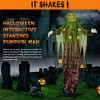 Presence 67-inch Halloween Interactive Standing Pumpkin Man - 3 of 4