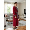 ADR Men's Robe, Plush Fleece Hooded Bathrobe Man, Long Warm Cozy Bath Robe Man - 3 of 3
