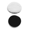 Unique Bargains Polishing Pad Faux Wool Buffing Waxing Pads for Automotive Car 5inch White 5 Pcs - 4 of 4