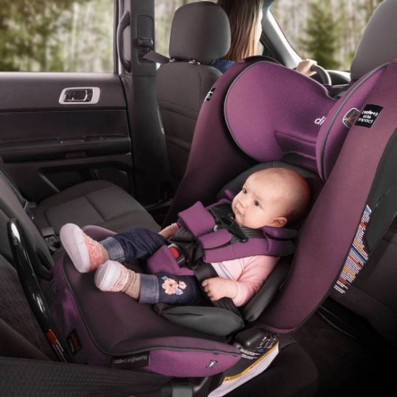 Diono Radian 3RXT Safe + Latch Convertible Car Seat - Purple Plum, 3 of 10