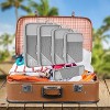 5 Set Compression Packing Cubes, Ultralight Expandable Packing Organizers for Travelers, Airplane Cruise Car Train - 3 of 4