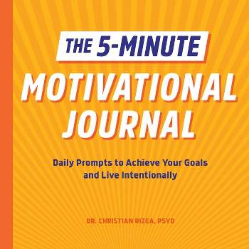The 5-Minute Motivational Journal - by  Christian Rizea (Paperback)