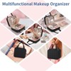 Generic Makeup Bag, Large Capacity Cosmetic Bag, Portable Make Up Bag Organizer - 4 of 4