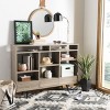 Marina Etagere - FOX4279 - Light Brown/Black - Safavieh Couture - 2 of 4