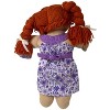 Doll Clothes Superstore Lavender Floral Dress with Matching Purse for 15-16 Inch Cabbage Patch & Baby Dolls - 4 of 4