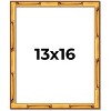 PosterPalooza | 13x16 Bamboo Picture Frame, UV Acrylic, 4 Finishes - Brown, Black, Gold, and Natural - 2 of 4