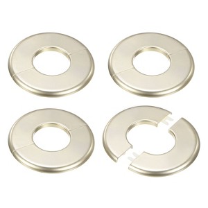 Unique Bargains Self-Adhesive ABS Multipurpose Faucet Escutcheons 4 Pcs - 1 of 4