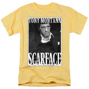 Scarface Business Face Adult T-Shirt - 1 of 4