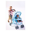 Joovy Baby Doll Caboose Tandem Stroller - Blue Dot - image 4 of 4