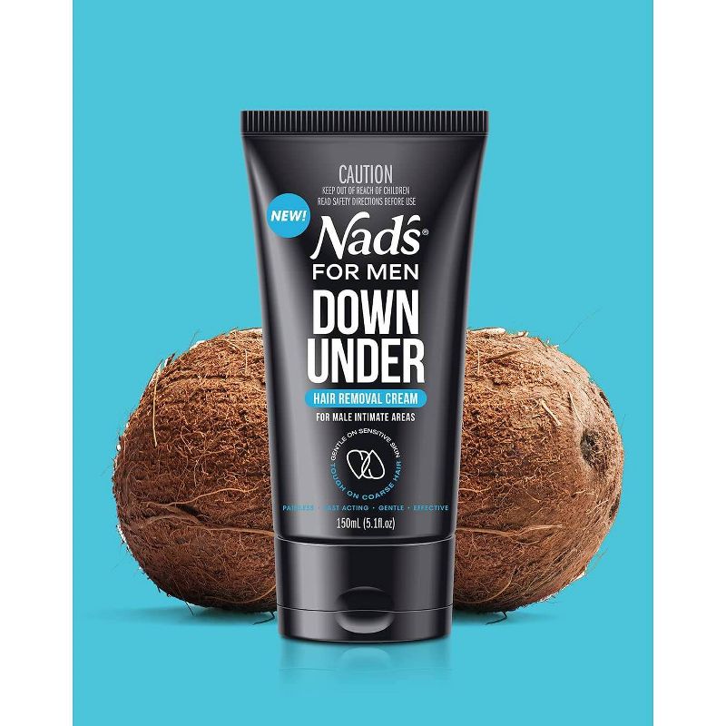 Nad&#39;s For Men Down Under Hair Removal Cream - 5.1oz, 5 of 6