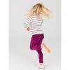 RuffleButts Girls Knit Long Sleeve Ruffle Layering Tee - 4 of 4
