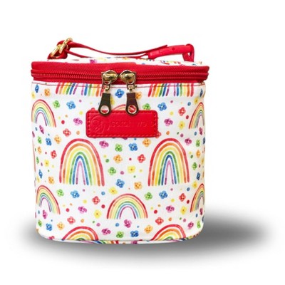 Cold Gold Breastmilk Cooler by Sarah Wells – Insulated Milk Storage with Ice Pack – Machine Washable for Moms Rainbow