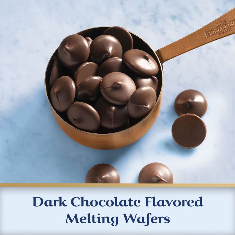 Ghirardelli Dark Chocolate Melting Wafers - 10oz, 3 of 13