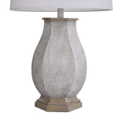 Basilica Sky 30" Table Lamp with White Hardback Shade