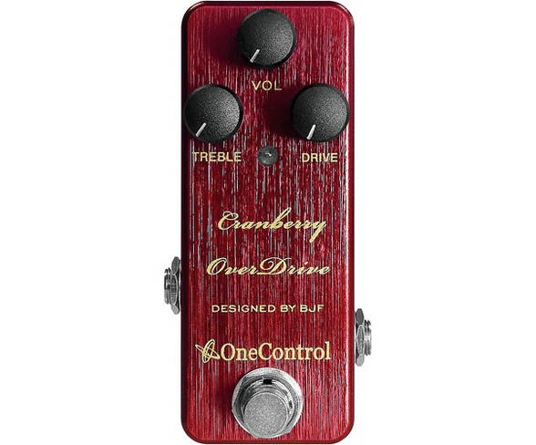 One Control Cranberry Overdrive Effects Pedal