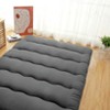 Solid Floor Futon Mattress, 3-Inch Roll-Up Japanese Futon Mattress Floor Sleeping Mat for Adults, Dorm, Apartment, Bedroom, Living Room - 2 of 4