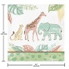 Creative Converting Safari Baby Animal Birthday Tableware Kit 8ct - 4 of 4