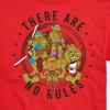Men's - Teenage Mutant Ninja Turtles - There Are No Rules Short Sleeve Graphic T-Shirt - 2 of 4