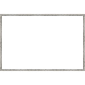 Amanti Art Shiplap White Narrow Framed Dry Erase Magnetic Board - 1 of 4