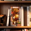 ROBOTIME 3D Puzzle, Sakura Wine Alley Wooden Model with Accessories, Decorative Bookend Stand for Kids Adults, Multicolored, 4.37"*7.67"*8.7" - 3 of 4
