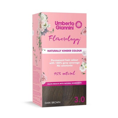 Umberto Giannini Flowerology Vegan Color - Dark Brown - 3.75 fl oz