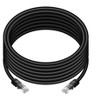 Monoprice Cat6 Ethernet Patch Cable - 25 Feet - Black | Snagless RJ45, Stranded, 550MHz, UTP, Pure Bare Copper Wire, 24AWG, Outdoor Rated - 4 of 4