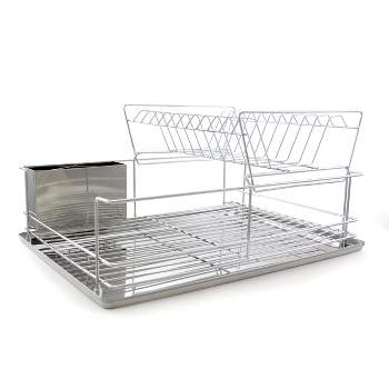Better Chef 22-Inch Dish Rack in Silver
