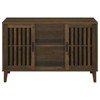 Coaster Torin Farmhouse 2 Door Wood Accent Cabinet Dark Pine - image 4 of 4