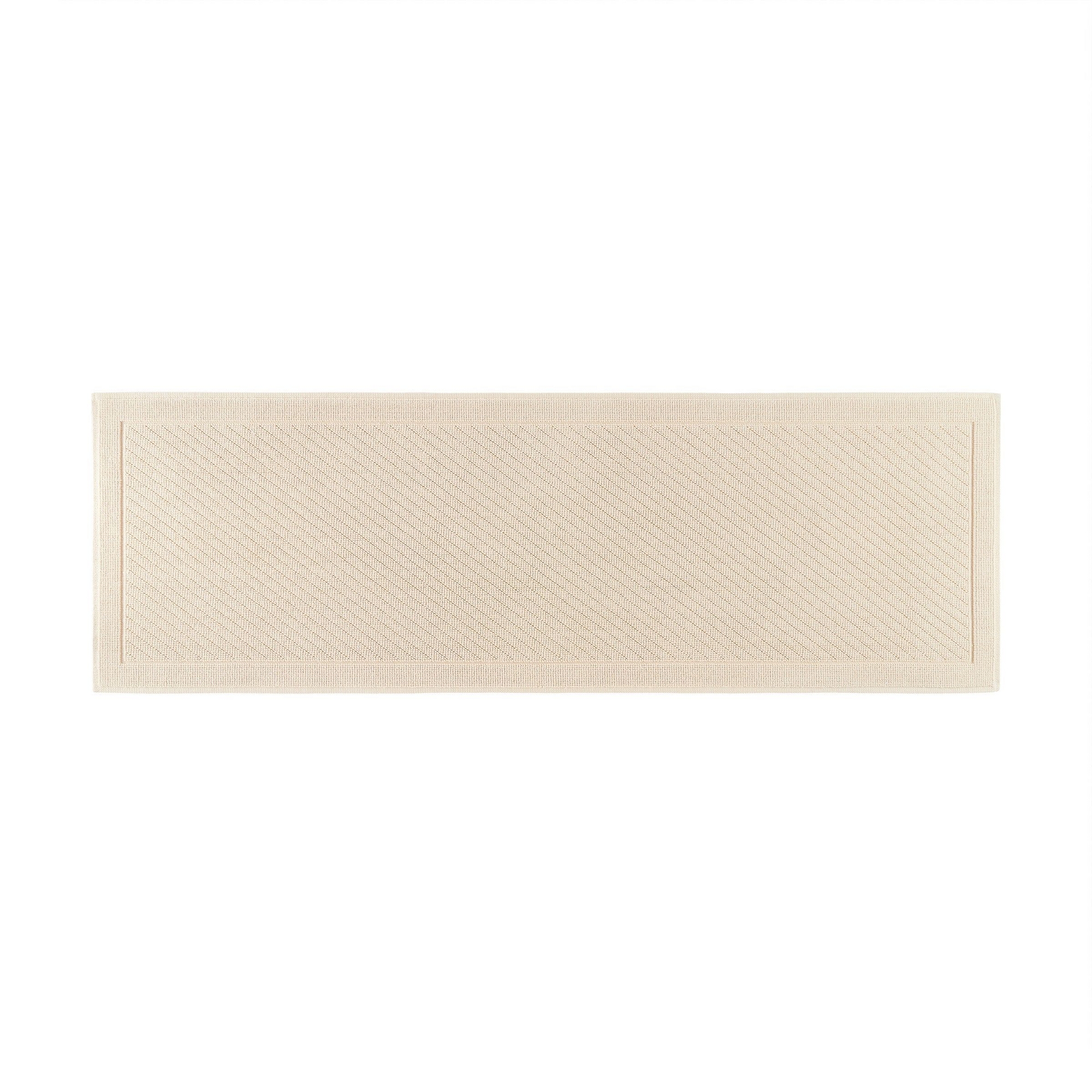 Host & Home Cotton Bath Rug 20x60 Almond Milk