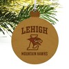 Lehigh University Mountain Hawks Logo Wood Christmas Tree Holiday Ornament - 4 of 4
