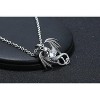 Dragon Necklace for Men or Women Stainless Steel Cz Punk Gothic Ginger Lyne Collection - 2 of 4