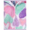 The Children's Place Girls Long Sleeve Heart Fleece One Piece Pajamas - 2 of 4