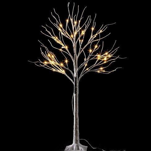 24 LED Birch Tree