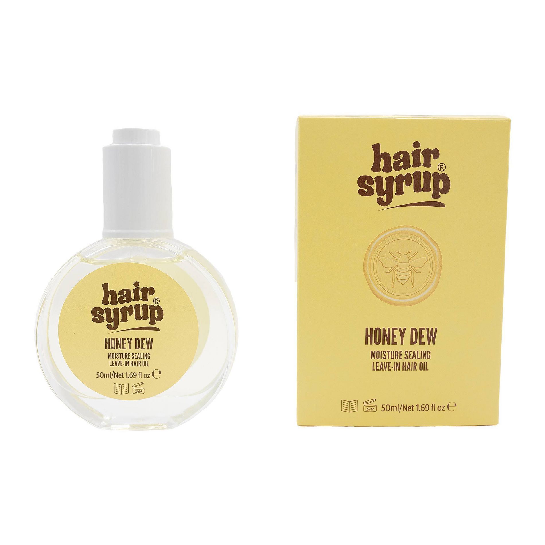 Hair Syrup Honey Dew Moisture Sealing Oil - 1.69 fl oz - Beauty Studio