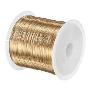 Unique Bargains DIY Crafting Copper Jewelry Beading Wire Roll - 1 of 4