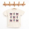 The Juniper Shop Patriotic Ice Cream Stacked Coquette Youth Short Sleeve Tee - 2 of 4