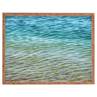 Shannon Clark Ombre Sea Rectangle Tray - Blue - Deny Designs : Target