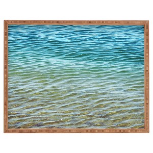 Shannon Clark Ombre Sea Rectangle Tray - Blue - Deny Designs - 1 of 4